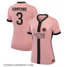 Paris Saint-Germain Presnel Kimpembe #3 Tredjetrøje Dame 2024-25 Kortærmet