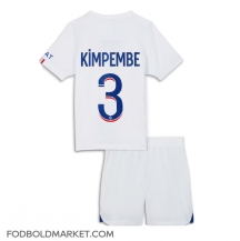 Paris Saint-Germain Presnel Kimpembe #3 Udebanetrøje Børn 2023-24 Kortærmet (+ Korte bukser)