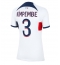 Paris Saint-Germain Presnel Kimpembe #3 Udebanetrøje Dame 2023-24 Kortærmet