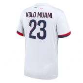 Paris Saint-Germain Randal Kolo Muani #23 Udebanetrøje 2024-25 Kortærmet