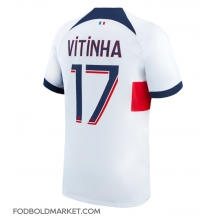 Paris Saint-Germain Vitinha #17 Udebanetrøje 2023-24 Kortærmet