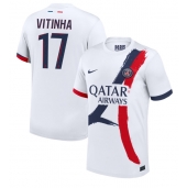 Paris Saint-Germain Vitinha #17 Udebanetrøje 2024-25 Kortærmet