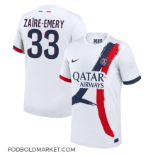 Paris Saint-Germain Warren Zaire-Emery #33 Udebanetrøje 2024-25 Kortærmet