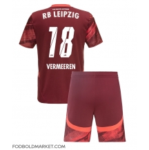 RB Leipzig Arthur Vermeeren #18 Udebanetrøje Børn 2024-25 Kortærmet (+ Korte bukser)