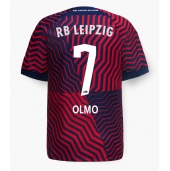 RB Leipzig Dani Olmo #7 Udebanetrøje 2023-24 Kortærmet