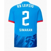 RB Leipzig Mohamed Simakan #2 Tredjetrøje 2023-24 Kortærmet