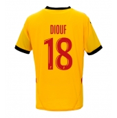 RC Lens Andy Diouf #18 Hjemmebanetrøje 2024-25 Kortærmet