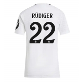 Real Madrid Antonio Rudiger #22 Hjemmebanetrøje Dame 2024-25 Kortærmet