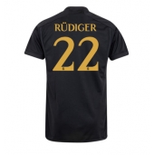 Real Madrid Antonio Rudiger #22 Tredjetrøje 2023-24 Kortærmet