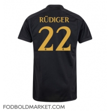 Real Madrid Antonio Rudiger #22 Tredjetrøje 2023-24 Kortærmet