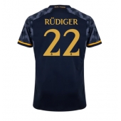 Real Madrid Antonio Rudiger #22 Udebanetrøje 2023-24 Kortærmet