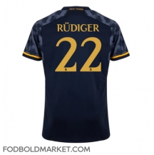 Real Madrid Antonio Rudiger #22 Udebanetrøje 2023-24 Kortærmet