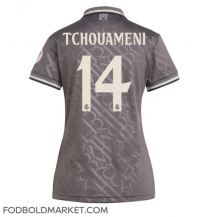 Real Madrid Aurelien Tchouameni #14 Tredjetrøje Dame 2024-25 Kortærmet