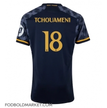 Real Madrid Aurelien Tchouameni #18 Udebanetrøje 2023-24 Kortærmet