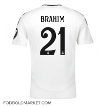 Real Madrid Brahim Diaz #21 Hjemmebanetrøje 2024-25 Kortærmet