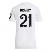 Real Madrid Brahim Diaz #21 Hjemmebanetrøje Dame 2024-25 Kortærmet