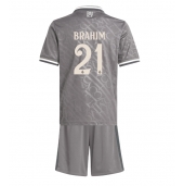 Real Madrid Brahim Diaz #21 Tredjetrøje Børn 2024-25 Kortærmet (+ Korte bukser)