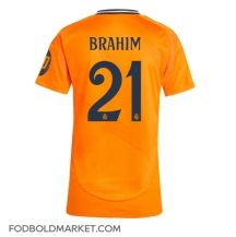 Real Madrid Brahim Diaz #21 Udebanetrøje Dame 2024-25 Kortærmet