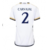 Real Madrid Daniel Carvajal #2 Hjemmebanetrøje Dame 2023-24 Kortærmet