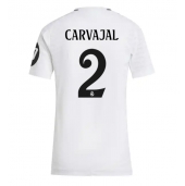 Real Madrid Daniel Carvajal #2 Hjemmebanetrøje Dame 2024-25 Kortærmet