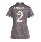 Real Madrid Daniel Carvajal #2 Tredjetrøje Dame 2024-25 Kortærmet