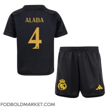 Real Madrid David Alaba #4 Tredjetrøje Børn 2023-24 Kortærmet (+ Korte bukser)