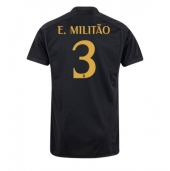 Real Madrid Eder Militao #3 Tredjetrøje 2023-24 Kortærmet