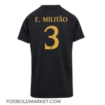 Real Madrid Eder Militao #3 Tredjetrøje Dame 2023-24 Kortærmet