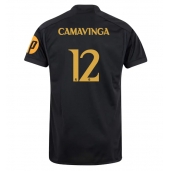 Real Madrid Eduardo Camavinga #12 Tredjetrøje 2023-24 Kortærmet