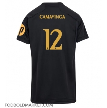 Real Madrid Eduardo Camavinga #12 Tredjetrøje Dame 2023-24 Kortærmet