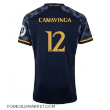 Real Madrid Eduardo Camavinga #12 Udebanetrøje 2023-24 Kortærmet