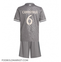 Real Madrid Eduardo Camavinga #6 Tredjetrøje Børn 2024-25 Kortærmet (+ Korte bukser)