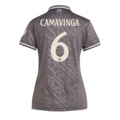 Real Madrid Eduardo Camavinga #6 Tredjetrøje Dame 2024-25 Kortærmet