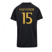 Real Madrid Federico Valverde #15 Tredjetrøje Dame 2023-24 Kortærmet