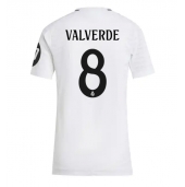 Real Madrid Federico Valverde #8 Hjemmebanetrøje Dame 2024-25 Kortærmet