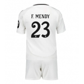 Real Madrid Ferland Mendy #23 Hjemmebanetrøje Børn 2024-25 Kortærmet (+ Korte bukser)