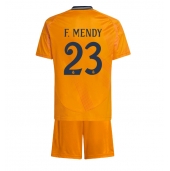 Real Madrid Ferland Mendy #23 Udebanetrøje Børn 2024-25 Kortærmet (+ Korte bukser)