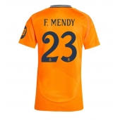 Real Madrid Ferland Mendy #23 Udebanetrøje Dame 2024-25 Kortærmet