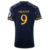 Real Madrid Kylian Mbappe #9 Udebanetrøje 2023-24 Kortærmet