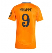 Real Madrid Kylian Mbappe #9 Udebanetrøje Dame 2024-25 Kortærmet