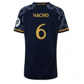 Real Madrid Nacho Fernandez #6 Udebanetrøje Dame 2023-24 Kortærmet