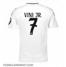 Real Madrid Vinicius Junior #7 Hjemmebanetrøje 2024-25 Kortærmet