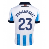 Real Sociedad Brais Mendez #23 Hjemmebanetrøje 2023-24 Kortærmet