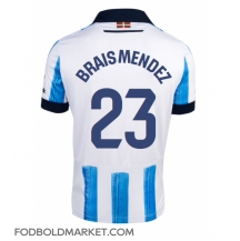 Real Sociedad Brais Mendez #23 Hjemmebanetrøje 2023-24 Kortærmet