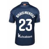 Real Sociedad Brais Mendez #23 Udebanetrøje 2023-24 Kortærmet