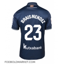 Real Sociedad Brais Mendez #23 Udebanetrøje 2023-24 Kortærmet