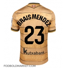 Real Sociedad Brais Mendez #23 Udebanetrøje 2024-25 Kortærmet