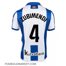 Real Sociedad Martin Zubimendi #4 Hjemmebanetrøje 2024-25 Kortærmet