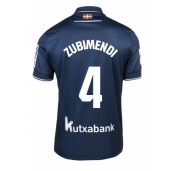 Real Sociedad Martin Zubimendi #4 Udebanetrøje 2023-24 Kortærmet