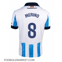 Real Sociedad Mikel Merino #8 Hjemmebanetrøje 2023-24 Kortærmet